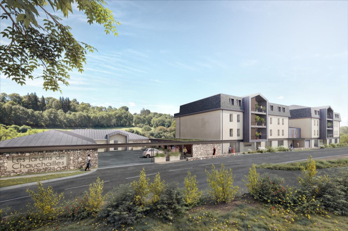 LAGUIOLE, Splendide Type avec Grande Terrasse, Ascenseur et DPE A – Image 2